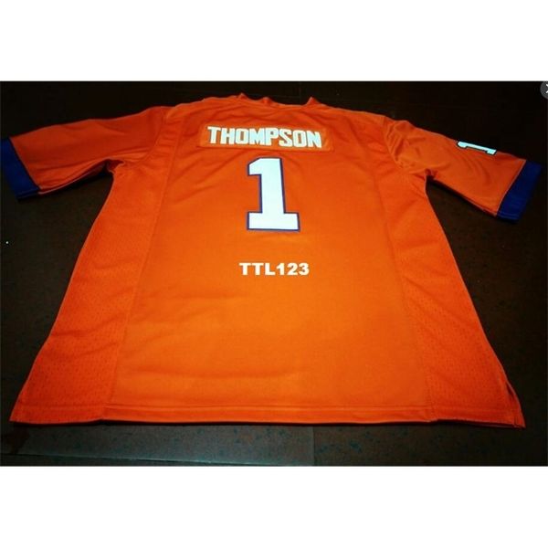 121 clemson tigers #1 trevion thompson orange white college jersey or custom any name or number jersey, Black
121 clemson tigers #1 trevion thompson orange white college jersey or custom any name or number jersey, Black