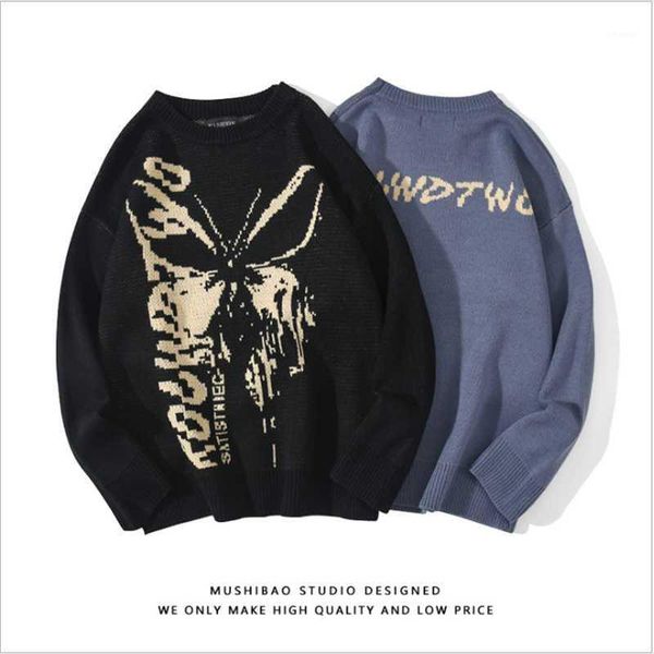hip hop knitwear mens sweaters 2020 harajuku fashion butterfly male loose casual streetwear pullover sweaters1, White;black
hip hop knitwear mens sweaters 2020 harajuku fashion butterfly male loose casual streetwear pullover sweaters1, White;black