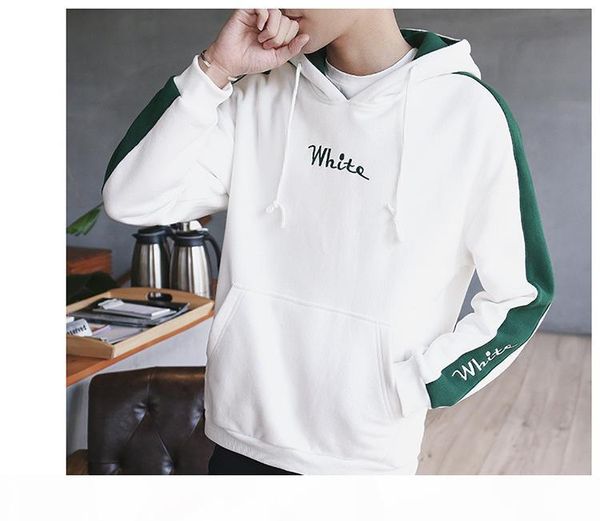 men fashion embroidery hoodies sweatshirt long-sleeve matching color casual coat streetwear spring plus size pullover hooded wgwy166, Black
men fashion embroidery hoodies sweatshirt long-sleeve matching color casual coat streetwear spring plus size pullover hooded wgwy166, Black