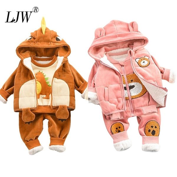baby boys girls christmas winter warm waistcoat + sweatshirt + pants 3pcs plus velvet infant toddler kids children sports suit lj200916, White
baby boys girls christmas winter warm waistcoat + sweatshirt + pants 3pcs plus velvet infant toddler kids children sports suit lj200916, White