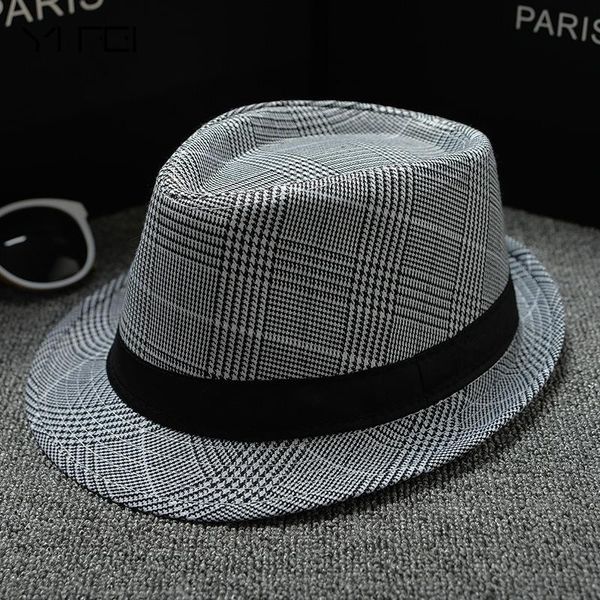 wide brim hats summer multicolor optional solid straw hat for women beach fedoras casual panama sun jazz caps british style, Blue;gray
wide brim hats summer multicolor optional solid straw hat for women beach fedoras casual panama sun jazz caps british style, Blue;gray