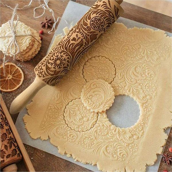 rolling pins & pastry boards wood embossing pin snowflake flower fondant cake dough cookies noodle biscuit vintage pattern engraved roller d
rolling pins & pastry boards wood embossing pin snowflake flower fondant cake dough cookies noodle biscuit vintage pattern engraved roller d