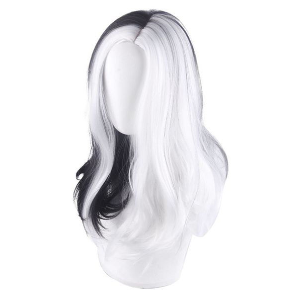 danganronpa monokuma women long curly wig cosplay costume white black mix heat resistant synthetic hair party wigs
danganronpa monokuma women long curly wig cosplay costume white black mix heat resistant synthetic hair party wigs