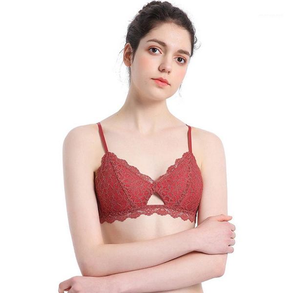 bras lace seamless for women wireless thin soft comfort underwear french style bralette lingerie 1, Red;black
bras lace seamless for women wireless thin soft comfort underwear french style bralette lingerie 1, Red;black