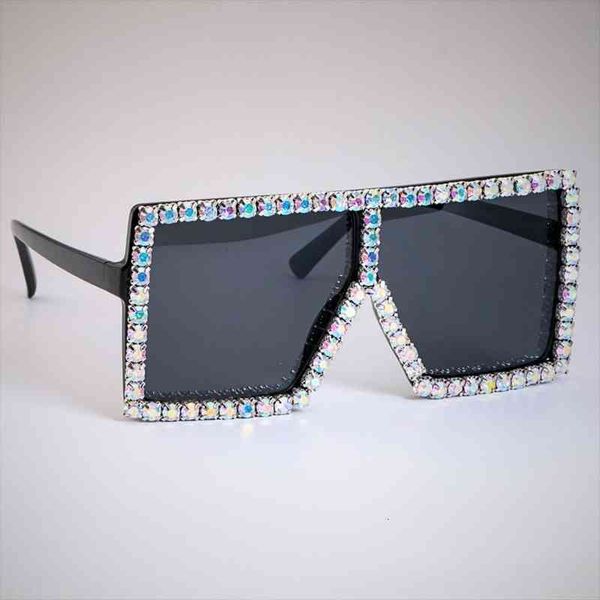47897 oversized crystal diamond sunglasses women fashion shades uv400 vintage brand glasses transparent candy frame, White;black
47897 oversized crystal diamond sunglasses women fashion shades uv400 vintage brand glasses transparent candy frame, White;black