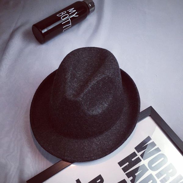 fedora cap brown women casual retro jazz hat men vintage wool felt winter hat panama cap wmtfnn yyysports, Black;white
fedora cap brown women casual retro jazz hat men vintage wool felt winter hat panama cap wmtfnn yyysports, Black;white
