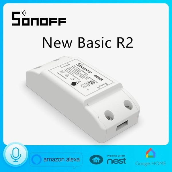 sonoff basic r2 wifi timer smart switch support ewelink app wireless home automation compatible with google home alexa amazon
sonoff basic r2 wifi timer smart switch support ewelink app wireless home automation compatible with google home alexa amazon