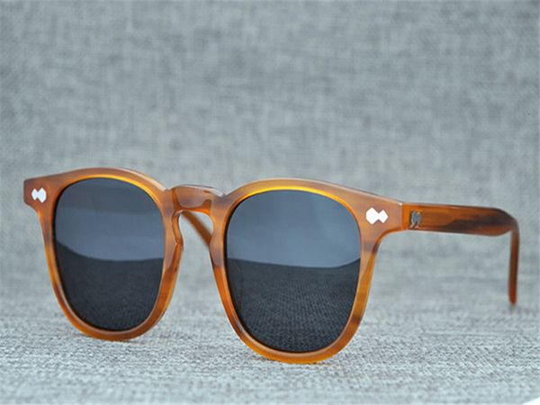 

Rivets Retro Driving Sunglasses Unisex Acetate Full Rim Eyewear Goggle Uv400 Protection Polarized Sun Glasses Frame Oculos