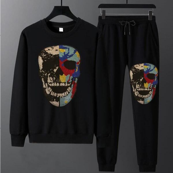 2021 men casual winter new brand diamond stone tracksuit 2 sets men's sportswear sport suit clothing m4tn, Black
2021 men casual winter new brand diamond stone tracksuit 2 sets men's sportswear sport suit clothing m4tn, Black