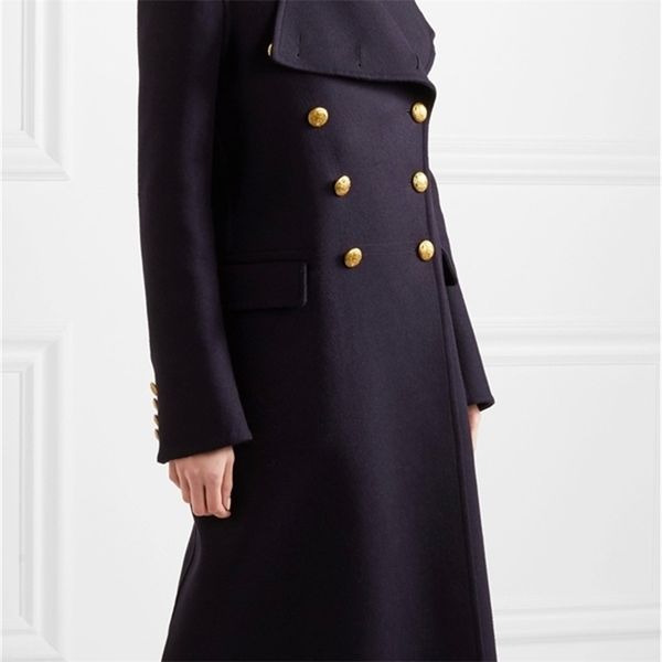 new uk spring winter women oversized double breasted military wool long coat female outerwear manteau femme abrigos mujer 201103, Black
new uk spring winter women oversized double breasted military wool long coat female outerwear manteau femme abrigos mujer 201103, Black