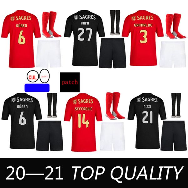 2021 soccer jersey gabriel b seferovic kalaica zivkovic eliseu 20 21 home away high-quality kids kit+socks football shirt, Black;yellow
2021 soccer jersey gabriel b seferovic kalaica zivkovic eliseu 20 21 home away high-quality kids kit+socks football shirt, Black;yellow