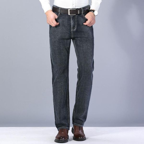 winter men's jeans 2020 new warm slim fit business fashion thicken denim trousers black gray, Blue
winter men's jeans 2020 new warm slim fit business fashion thicken denim trousers black gray, Blue