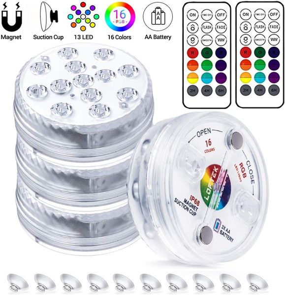 2020 upgrade magnet rgb submersible light ip68 13leds underwater night outdoor vase bowl pond swimming pool decor lamp
2020 upgrade magnet rgb submersible light ip68 13leds underwater night outdoor vase bowl pond swimming pool decor lamp