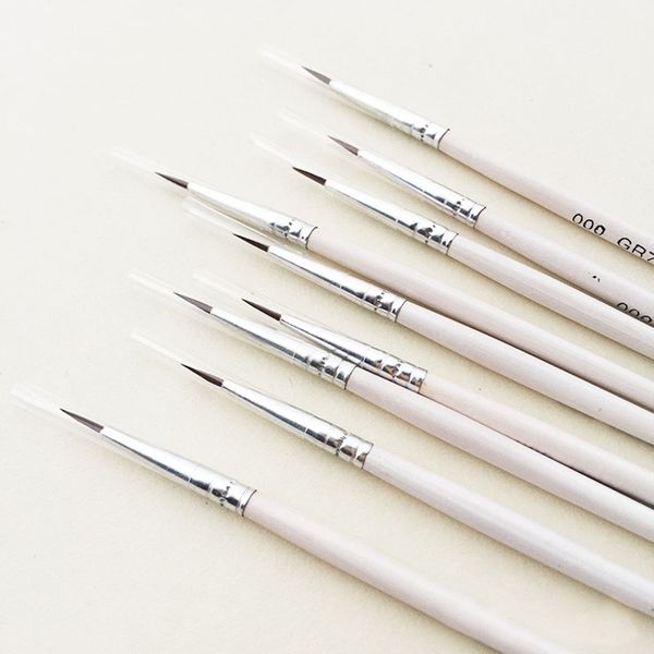 6Pcs/Set Fine Hand-painted Thin Hook Line Pen Drawing Art Pen #0 #00 #000 Paint Brush Art Supplies Nylon Brush Painting Pen
6Pcs/Set Fine Hand-painted Thin Hook Line Pen Drawing Art Pen #0 #00 #000 Paint Brush Art Supplies Nylon Brush Painting Pen