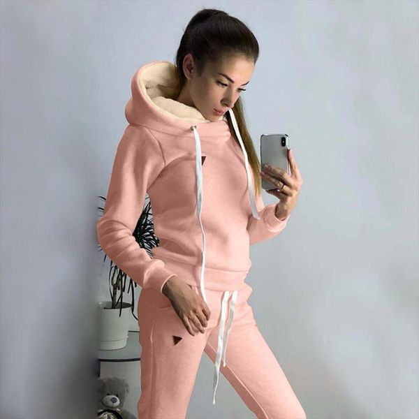 2019 new autumn winter women tracksuit female two piece sets long sleeve pullover jackets and pants warm outfits suit 1120, Gray
2019 new autumn winter women tracksuit female two piece sets long sleeve pullover jackets and pants warm outfits suit 1120, Gray