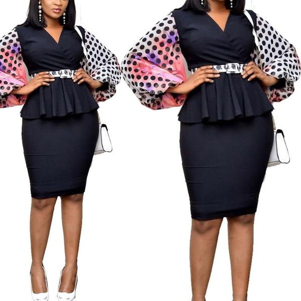 fashion elegant africa clothing dots print long sleeve midi dresses women spring autumn robe party african office dress, Red
fashion elegant africa clothing dots print long sleeve midi dresses women spring autumn robe party african office dress, Red