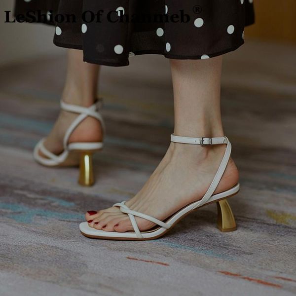 sandals leshion of chanmeb summer natural genuine leather woman strange gold kitten heeled square toe party shoes 40, Black
sandals leshion of chanmeb summer natural genuine leather woman strange gold kitten heeled square toe party shoes 40, Black