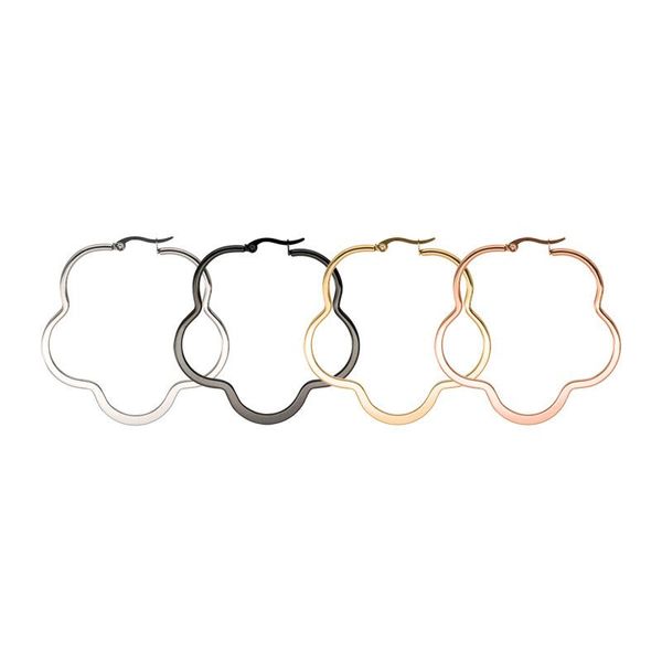 hoop & huggie fashion stainless steel plum flower flattened earrings hypoallergenic ear rings for women jewelry gifts, Golden;silver
hoop & huggie fashion stainless steel plum flower flattened earrings hypoallergenic ear rings for women jewelry gifts, Golden;silver