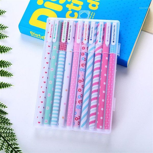 kawaii gel pencils 6/10 pcs colored ink pens set cute 0.38mm mini writing canetas for boy girl office school stationery supplies1
kawaii gel pencils 6/10 pcs colored ink pens set cute 0.38mm mini writing canetas for boy girl office school stationery supplies1