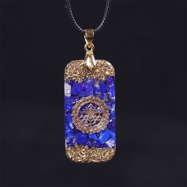 orgonite energy pendant natural lapis lazuli reiki energy necklace mysterious resin chakra stone growth business amulet 201013, Silver
orgonite energy pendant natural lapis lazuli reiki energy necklace mysterious resin chakra stone growth business amulet 201013, Silver