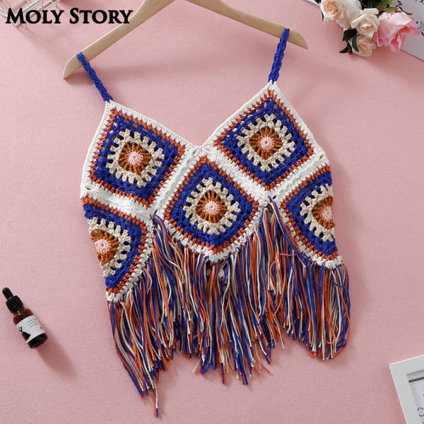 boho crop women bralette tassel beach crochet bandeau strappy bustier halter bohemia cropped y200701, White
boho crop women bralette tassel beach crochet bandeau strappy bustier halter bohemia cropped y200701, White