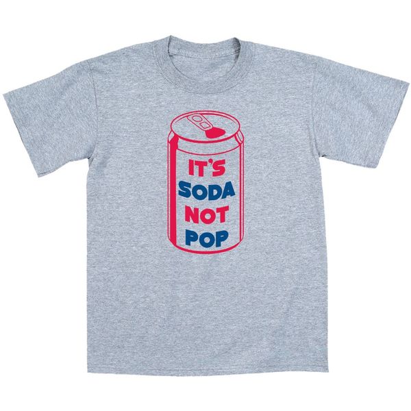 sport brand summer style men o-neck short-sleeved slim fit it's soda not pop funny slang novelty - mens t-shirtprinted tee
sport brand summer style men o-neck short-sleeved slim fit it's soda not pop funny slang novelty - mens t-shirtprinted tee