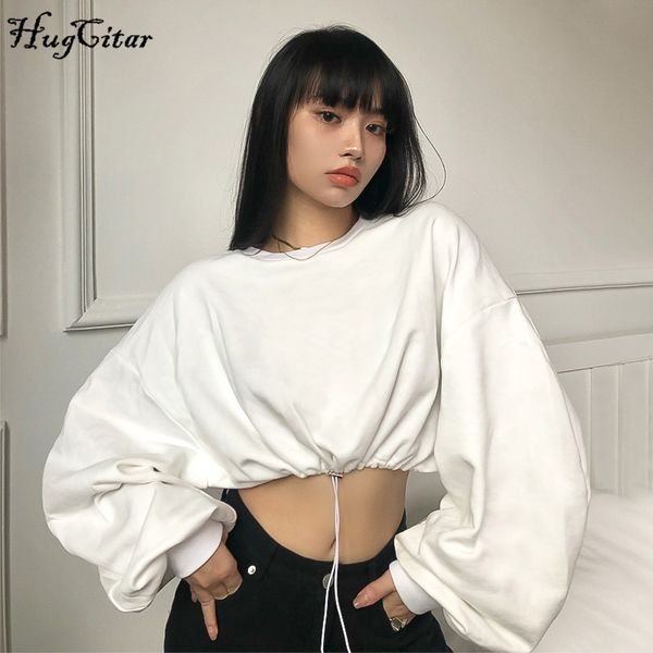 women's sweatshirt 2020 cotton long lantern sleeve sweatshirts crop utumn winter women fashion streetwear outfits pullovers tees, Black
women's sweatshirt 2020 cotton long lantern sleeve sweatshirts crop utumn winter women fashion streetwear outfits pullovers tees, Black