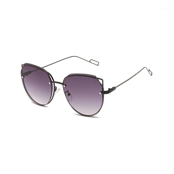 women fashion cat eye sunglasses hollow out oversize frame goggle shade sun glasses girls' street shopping travel spectacles l31, White;black
women fashion cat eye sunglasses hollow out oversize frame goggle shade sun glasses girls' street shopping travel spectacles l31, White;black