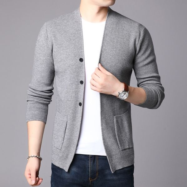 habgx coatcolor autumn knitted cardigan men's new korean style casual outerwear sweater thin solid coat sweater 2020 coat 1nxor, Blue
habgx coatcolor autumn knitted cardigan men's new korean style casual outerwear sweater thin solid coat sweater 2020 coat 1nxor, Blue