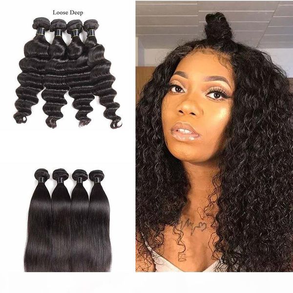 peruvian virgin hair loose deep weaves bundles remy human hair extensions brazilian indian malaysian hair wefts straight, Black
peruvian virgin hair loose deep weaves bundles remy human hair extensions brazilian indian malaysian hair wefts straight, Black
