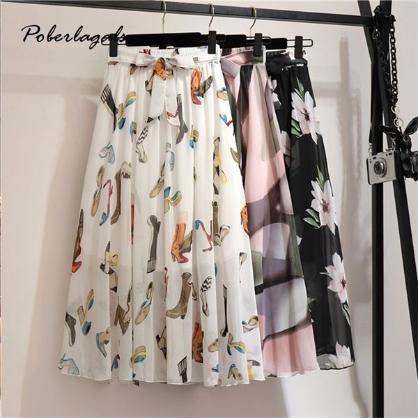 summer women vintage elegant bohemia midi skirt with belt 2020 women high waist pleated skirts womens lady print skirts female 1014, Black
summer women vintage elegant bohemia midi skirt with belt 2020 women high waist pleated skirts womens lady print skirts female 1014, Black