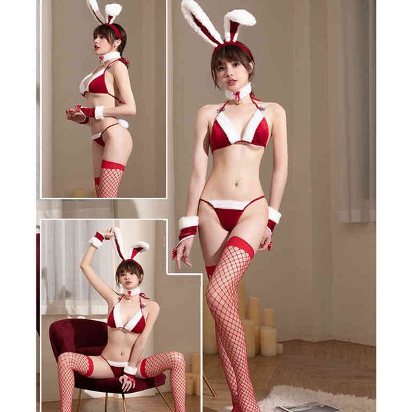 1120 medusa underwear christmas clothes bunny uniform christmas clothes, Black;white
1120 medusa underwear christmas clothes bunny uniform christmas clothes, Black;white