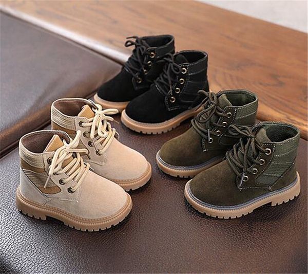 2020 new autumn boys girls fashion single boots leather leather martin boots comfortable children short boots, Black;grey
2020 new autumn boys girls fashion single boots leather leather martin boots comfortable children short boots, Black;grey