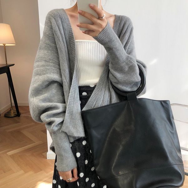 2021 new open stiich short cardigans knitted back v-neck long sleeve spring women sweater crop 0065, White;black
2021 new open stiich short cardigans knitted back v-neck long sleeve spring women sweater crop 0065, White;black