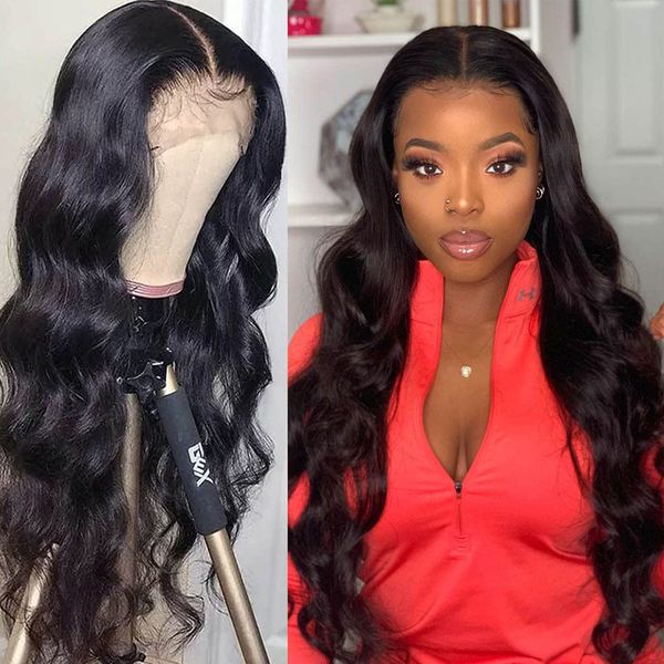 lx brand natural hair long body wave hair glueless lace front wig synthetic wig natural hair lace wig for womenfactory direct, Black
lx brand natural hair long body wave hair glueless lace front wig synthetic wig natural hair lace wig for womenfactory direct, Black