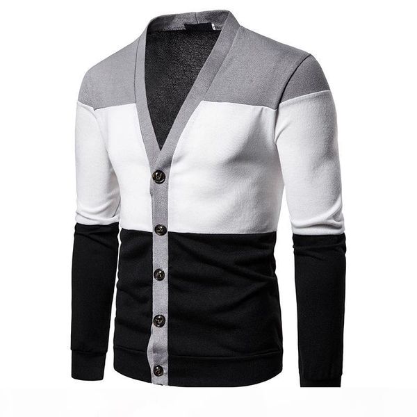 fashion knitted cardigan sweater men 2019 autumn winter casual mens sweaters slim fit v neck button men sweater sueter hombre, White;black
fashion knitted cardigan sweater men 2019 autumn winter casual mens sweaters slim fit v neck button men sweater sueter hombre, White;black