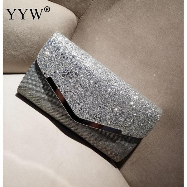 sequined polyamide envelope clutch bag cocktail silver evening clutch bag wedding purse bridal prom banquet handbag party
sequined polyamide envelope clutch bag cocktail silver evening clutch bag wedding purse bridal prom banquet handbag party