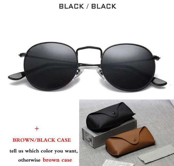 designer new classic round metal style sunglasses men women vintage retro brand design sun glasses oculos de sol with brown case, White;black
designer new classic round metal style sunglasses men women vintage retro brand design sun glasses oculos de sol with brown case, White;black