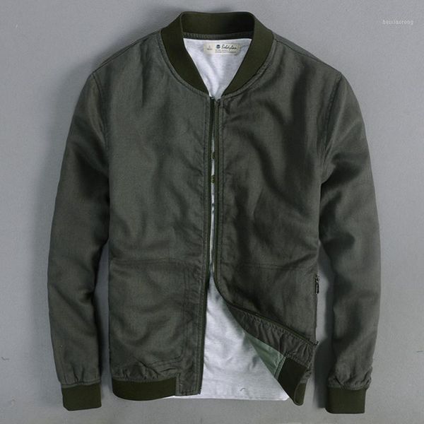 arrival men's new cotton bomber army green blue khaki spring casual baseball jacket men v-neck linen coat male1, Black;brown
arrival men's new cotton bomber army green blue khaki spring casual baseball jacket men v-neck linen coat male1, Black;brown