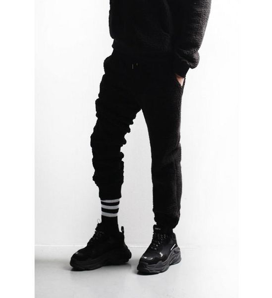men's pants casual young slim fleece sports wear warm fashion korean trend, Black
men's pants casual young slim fleece sports wear warm fashion korean trend, Black