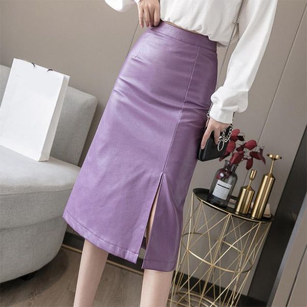 skirts women's pu front split a-line autumn winter solid high waist hip package female skirt 2021 korean girls sweet bottoms, Black
skirts women's pu front split a-line autumn winter solid high waist hip package female skirt 2021 korean girls sweet bottoms, Black