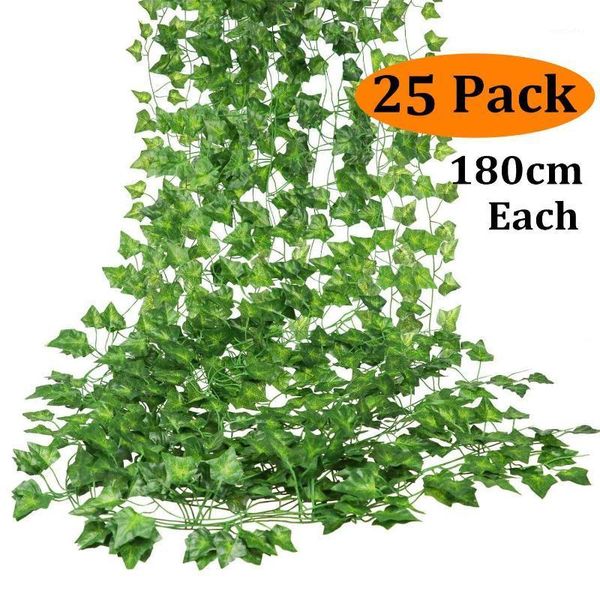 decorative flowers & wreaths 180cm green artificial hanging ivy leaf garland plants vine leaves 25pcs for home decoration garden party weddi
decorative flowers & wreaths 180cm green artificial hanging ivy leaf garland plants vine leaves 25pcs for home decoration garden party weddi