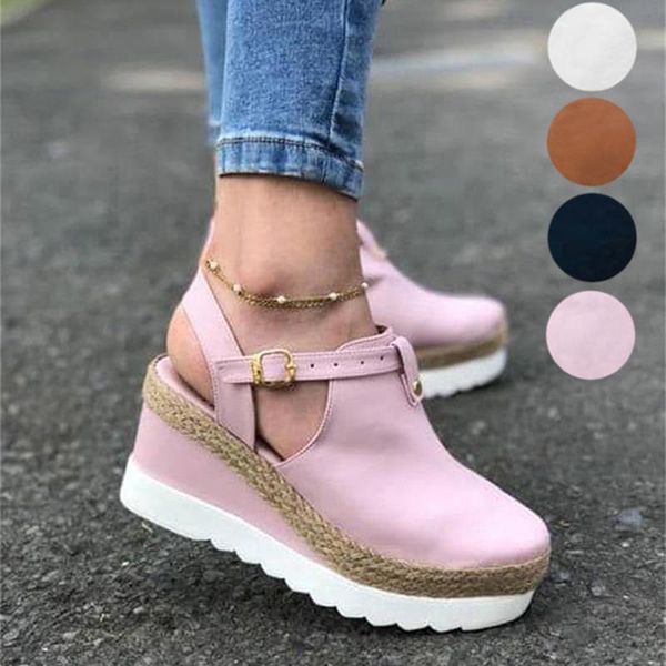 plus size 35-43 platform sandals wedges shoes for women heels sandalias mujer summer clog womens zapatos de hombre, Black
plus size 35-43 platform sandals wedges shoes for women heels sandalias mujer summer clog womens zapatos de hombre, Black