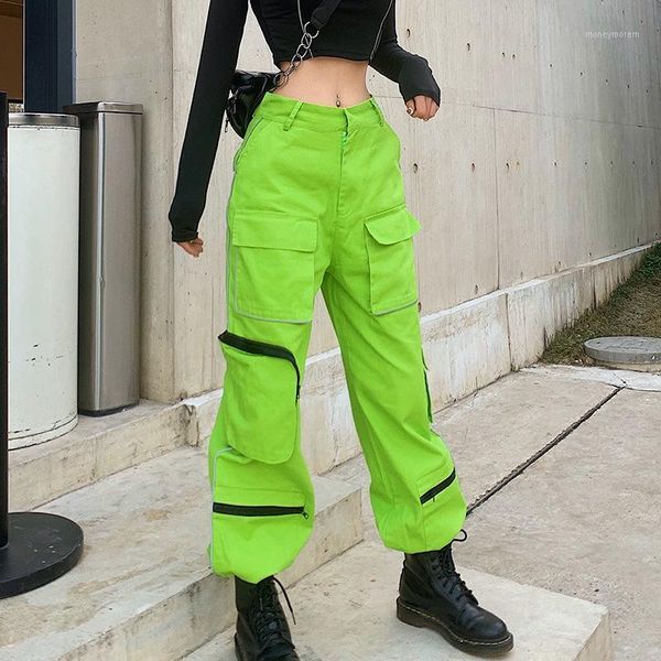 women's pants & capris 2021 cargo women spring patchwork reflective for woemn streetwear fashion pockets casual jogger mujer1, Black;white
women's pants & capris 2021 cargo women spring patchwork reflective for woemn streetwear fashion pockets casual jogger mujer1, Black;white