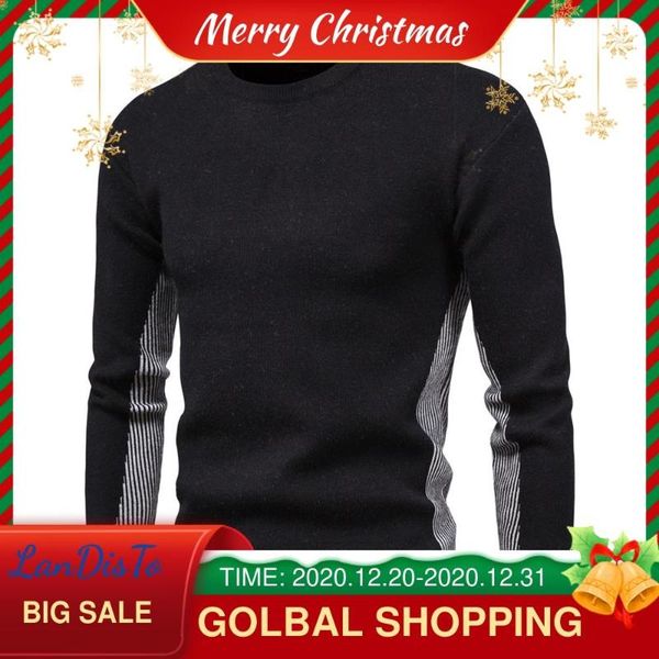 men's sweaters landisto men clothing knitted sweater slim warm striped sleeves mens pullovers, White;black
men's sweaters landisto men clothing knitted sweater slim warm striped sleeves mens pullovers, White;black