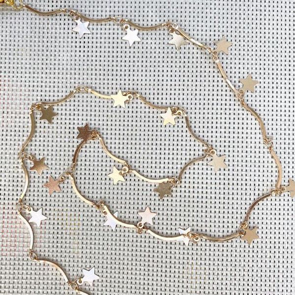 2020 punk metal gold color star charm mask chain chic simple face mask chain holder necklace sunglasses chain accessories h jllwyd
2020 punk metal gold color star charm mask chain chic simple face mask chain holder necklace sunglasses chain accessories h jllwyd