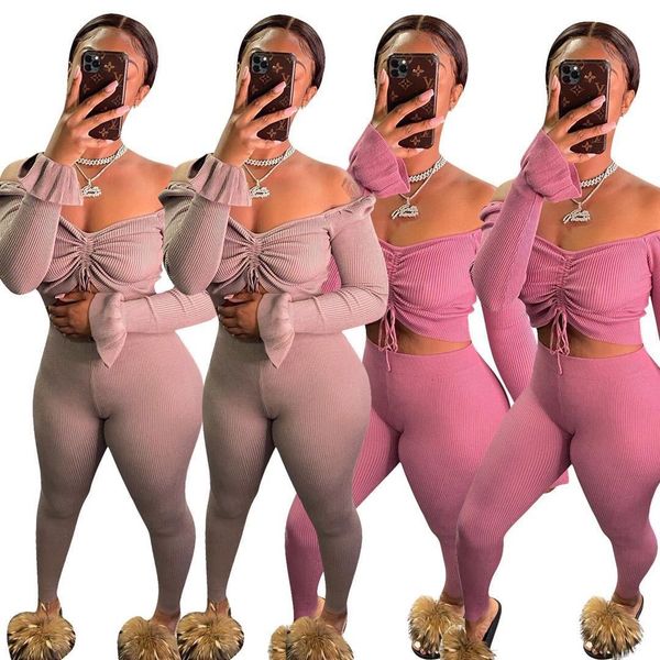 q699 2020 autumn and winter women's clothing pleated fashion lotus leaf sleeve casual two-piece suit
q699 2020 autumn and winter women's clothing pleated fashion lotus leaf sleeve casual two-piece suit