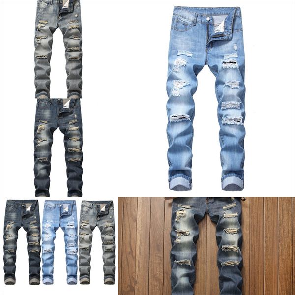 bpr8d fashion men jeans baggy slim hop cross-pants closure irregular blue loose fit hole streetwear man jeans hip trendy harem pants men, Black
bpr8d fashion men jeans baggy slim hop cross-pants closure irregular blue loose fit hole streetwear man jeans hip trendy harem pants men, Black