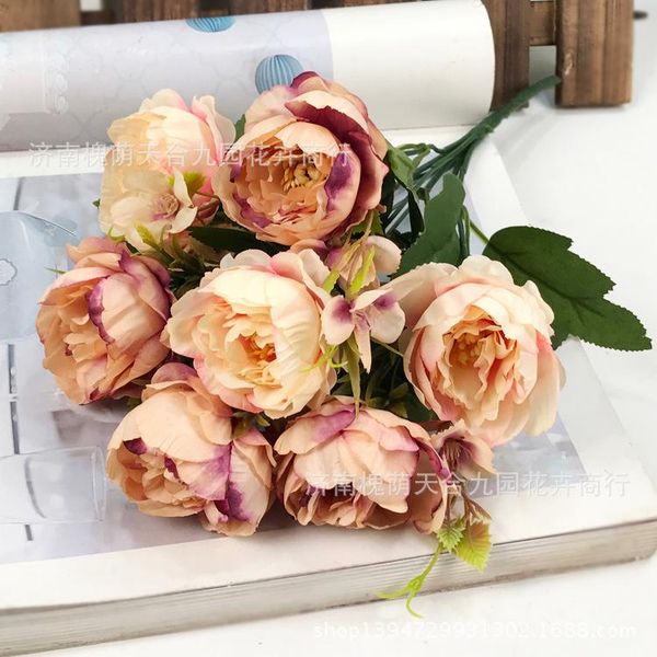 7 heads artificial silk flower oil painting peonies artificial flowers wholesale wedding home decoration fake flowers
7 heads artificial silk flower oil painting peonies artificial flowers wholesale wedding home decoration fake flowers