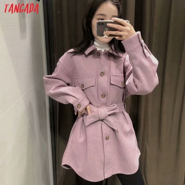 tangada women thick wool coats jacket with slash long sleeves pocket ladies elegant autumn winter coat 4m55 201103, Black
tangada women thick wool coats jacket with slash long sleeves pocket ladies elegant autumn winter coat 4m55 201103, Black